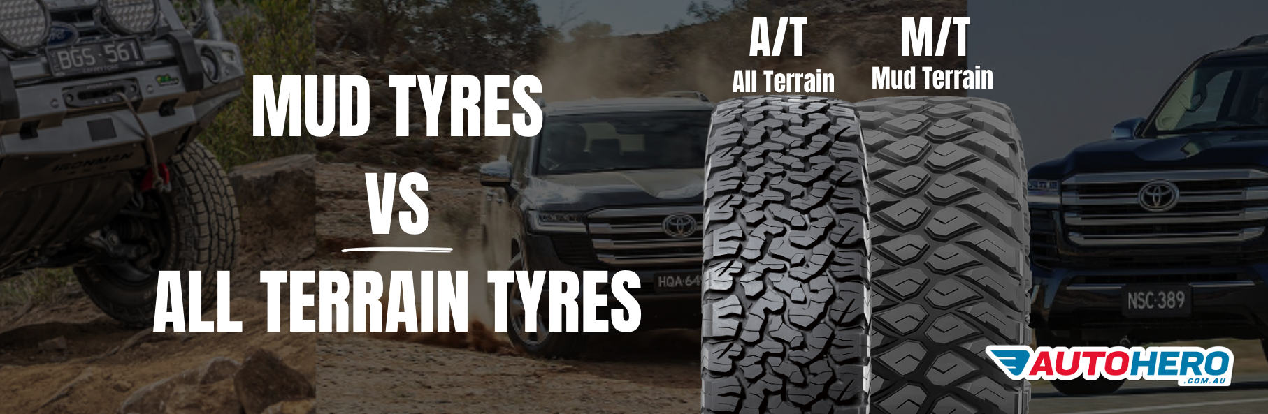 Mud Tyres VS All Terrain Tyres